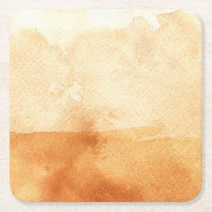 großer Aquarellhintergrund - Aquarellfarben 3 Rechteckiger Pappuntersetzer