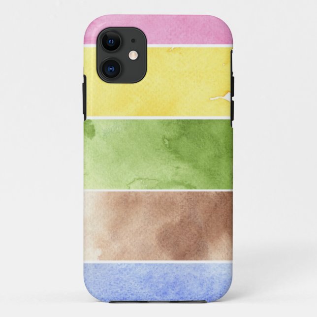 großer Aquarellhintergrund - Aquarellfarben Case-Mate iPhone Hülle (Rückseite)