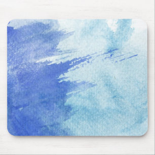 großer Aquarellhintergrund - Aquarellfarben Mousepad