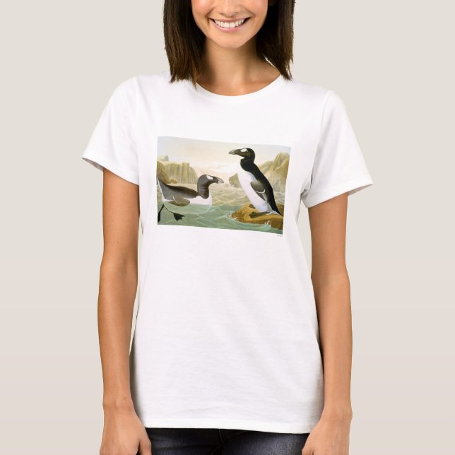 Großer Auk (Alca Impennis) T-Shirt (Vorderseite)