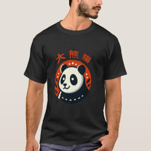 Großer Bärenkatze PANDA T-Shirt