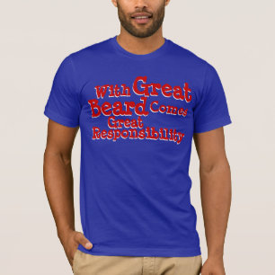 Großer Bart T-Shirt
