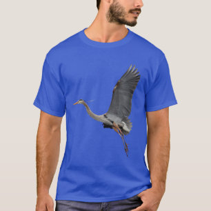 GROSSER BLAUE HERON Wildlife T - Shirt