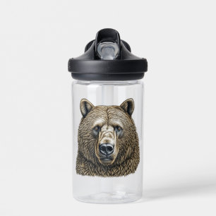 Großer Brauner Bär Personalisiert Trinkflasche
