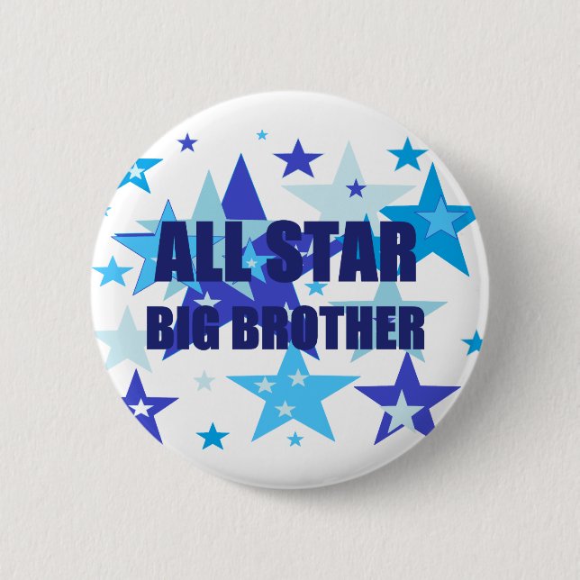 Großer Bruder All Star Button (Vorderseite)