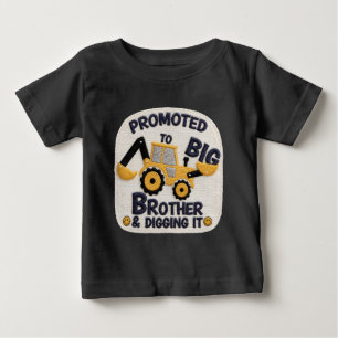 großer Bruder Ankündigung Kleidung 2026 Baby T-shirt