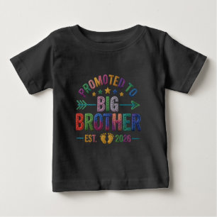 großer Bruder Ankündigung Kleidung 2026 Baby T-shirt