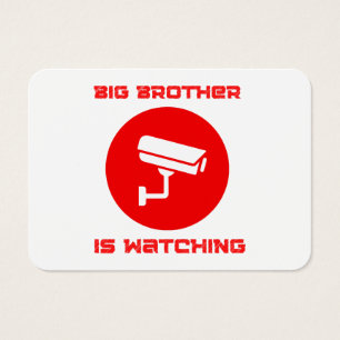 Großer Bruder beobachtet 1984 ingsoc