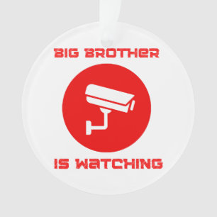 Großer Bruder beobachtet  1984 ingsoc Ornament