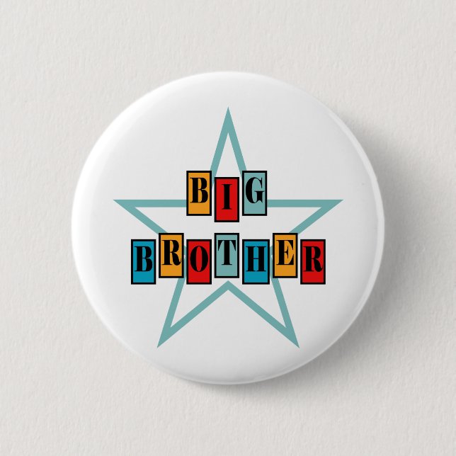 Großer Bruder Button (Vorderseite)