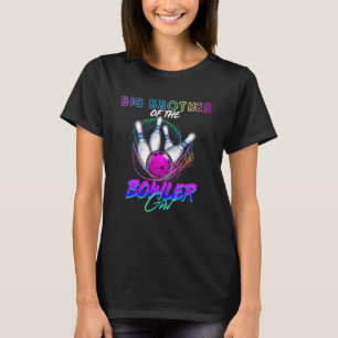 Großer Bruder des Bowler Girl Matching Family Bow T-Shirt