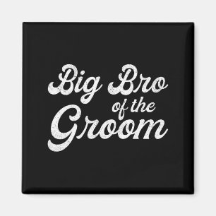 Großer Bruder des Bräutigams Shirts für Männer Jun Magnet