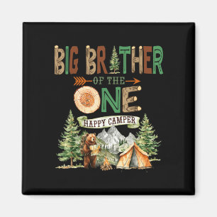 Großer Bruder des einen glücklichen Camper 1. Gebu Magnet