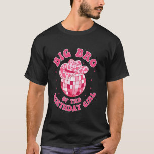 Großer Bruder des Geburtstagsmädchens Cowgirl Hut T-Shirt