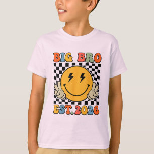 Großer Bruder Est 2026 Retro Ankündigung Großer Br T-Shirt