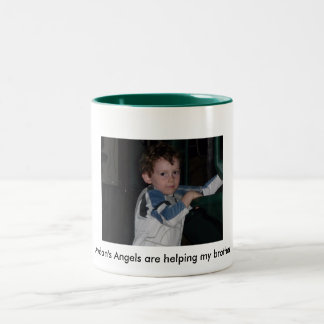 Großer Bruder-helfende Autismus-Erholungs-Kapital, Zweifarbige Tasse