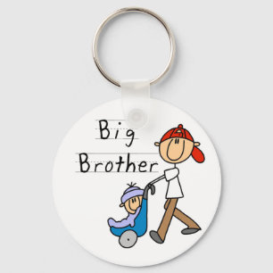 Großer Bruder mit kleinem Bruder Schlüsselanhänger