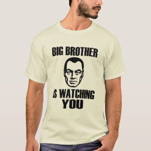 Großer Bruder passt Sie auf T-Shirt