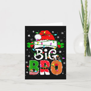 Großer Bruder Santa Neuer Geschwister-Bruder Ankün Dankeskarte