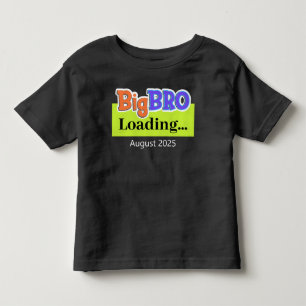 Großer Bruder wird geladen... Schwangerschaftsankü Kleinkind T-shirt