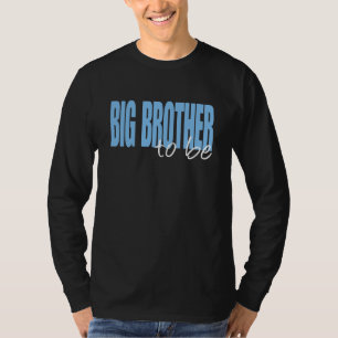 Großer Bruder zum zu sein (blauer T-Shirt