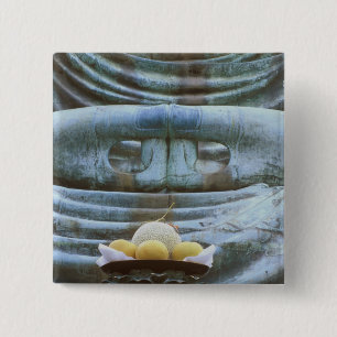 Großer Buddha Detail, Kotokuji Tempel, Kamakura, Button