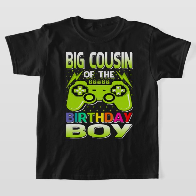 GROSSER COUSIN des Geburtstagsspiels T-Shirt (Ablage )