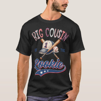 Großer Cousin Rookie des Jahres 1. Geburtstagsjung T-Shirt