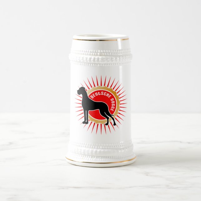 Großer Däne Bierkrug Bierglas (Mittel)