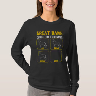 großer Däne Deutscher Hund Tricks Anleitung zum Tr T-Shirt