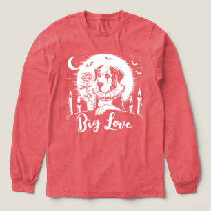 Großer Däne "GROSSE LIEBE" Tri-Blend Shirt