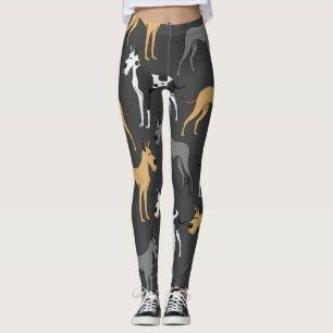 Großer Däne-HundeLeggings gedruckt Leggings