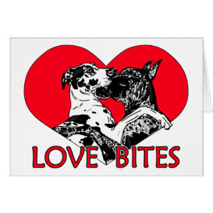 Großer Däne-Liebe-Bisse - besonders angefertigt