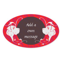 Großer Dane Sticker