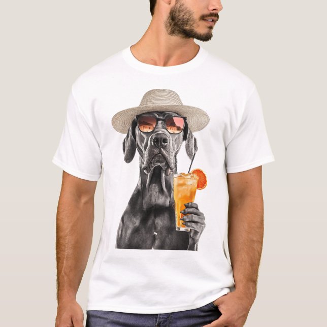 Großer Däne T-Shirt (Vorderseite)