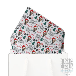 Großer Däne Weihnachts-Tissue-Papier Seidenpapier