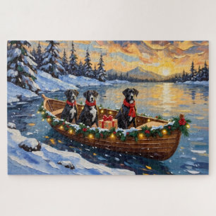 Großer Däne Weihnachtsboot Urlaub