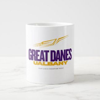 Großer Dänen-Stolz - Uni Baseball Jumbo-Tasse