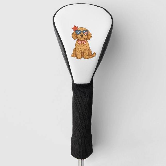 Großer Dänischer Hund  Golf Headcover (Vorderseite)