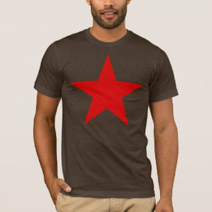 GROSSER DRUCKER Roter Star T-Shirt