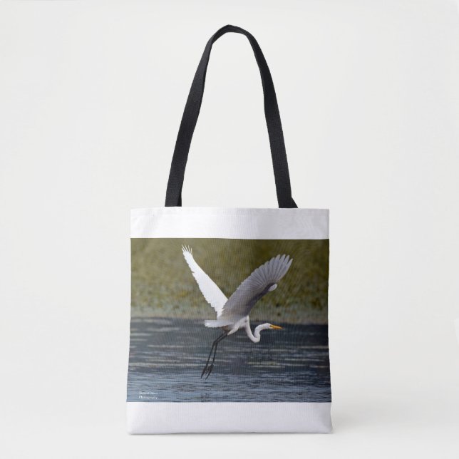 Großer Egret Tasche (Vorderseite)