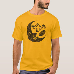 Großer einfacher Halbmond T-Shirt