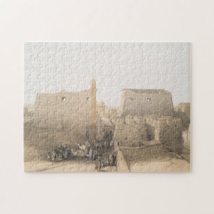 Großer Eingang zum Luxor-Tempel, Ägypten