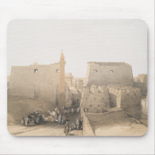 Großer Eingang zum Luxor-Tempel, Ägypten Mousepad