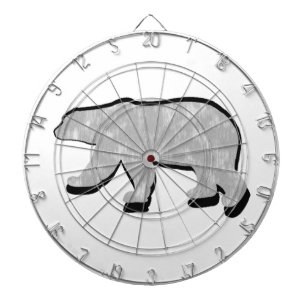 GROSSER EISBÄR DARTSCHEIBE