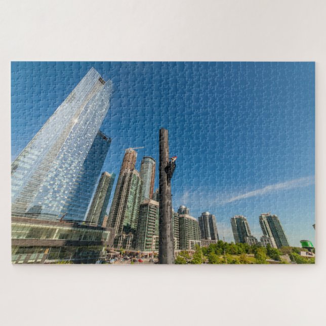 Großer Engelblick auf die Jay, Toronto, Kanada (Horizontal)