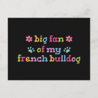 Großer Fan meiner Französischen Bulldogge