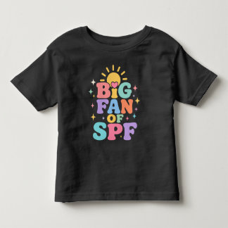 Großer Fan von SPF Sommer-Sonnenschutz Kleinkind T-shirt