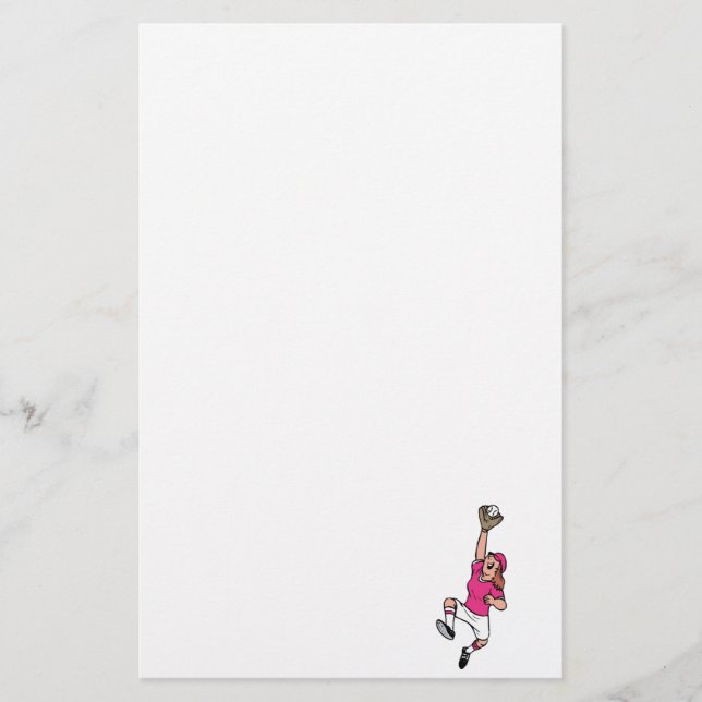 Großer Fang Briefpapier (Vorderseite)