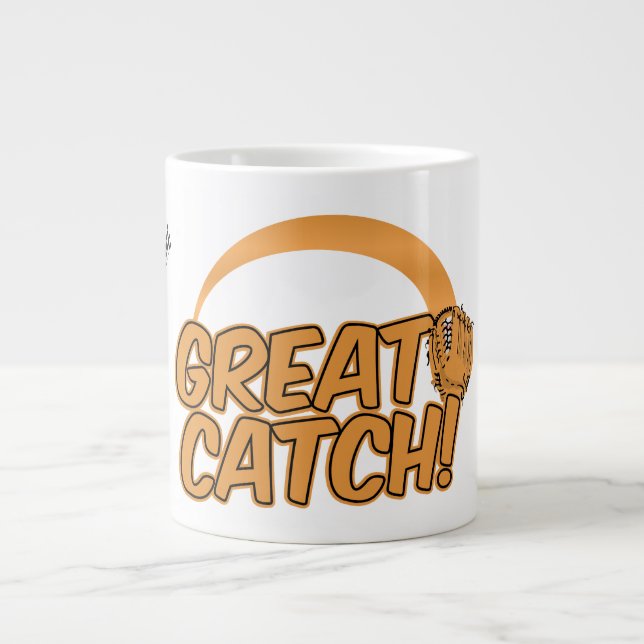 GROSSER FANG! Individuelle Tasse (Vorderseite)